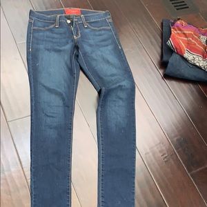 Akira indigo skinny jeans